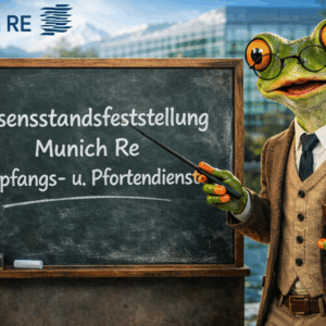 Wissenstandsfeststellung MunichRe - Empfangs- u. Pfortendienste