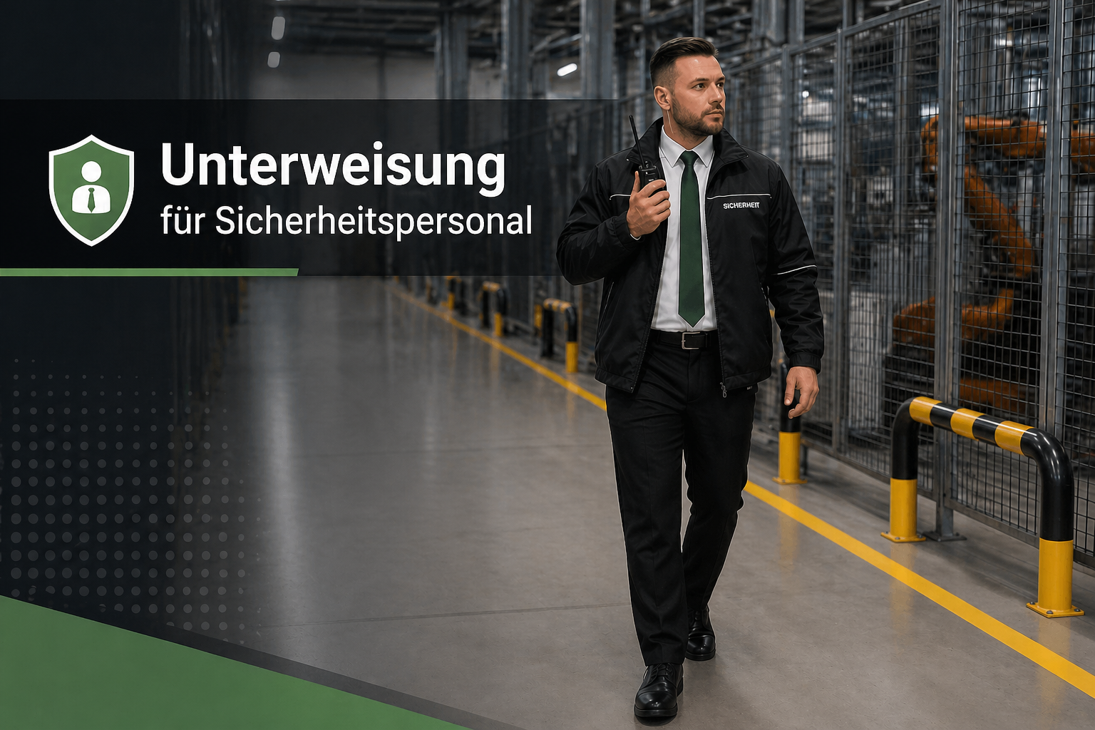 Jährliche Unterweisung für Sicherheitsdienste (NWS Sicherheitsservice GmbH / A.S. Advanced Security GmbH)