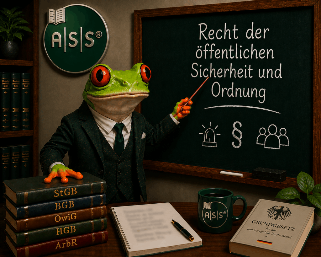 Übungsaufgaben SKV "Recht der öffentlichen Sicherheit und Ordnung" (20 Fragen)